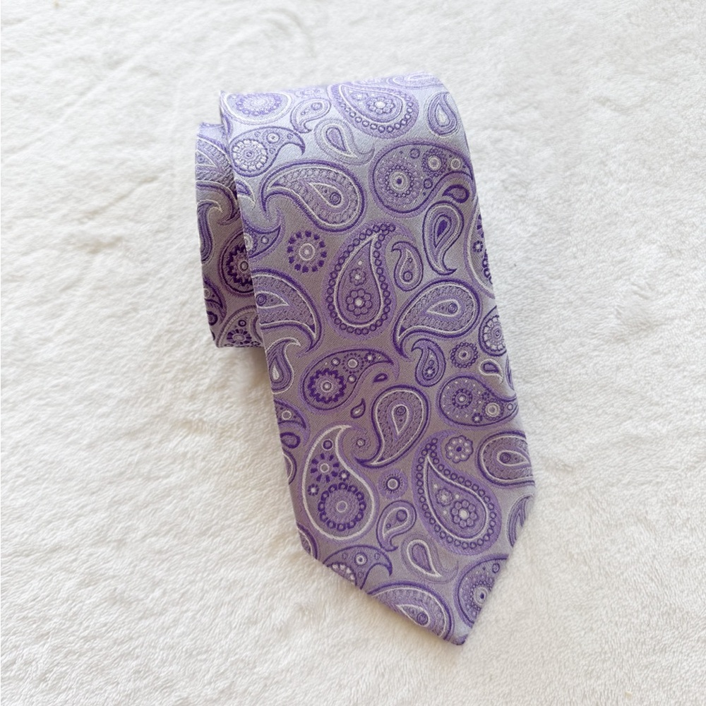 Nordstrom Paisley silk tie